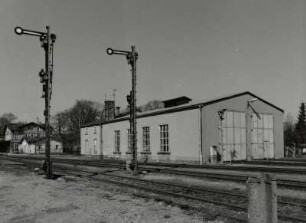 Neustadt/Sachsen, Bahnhof, Lokschuppen