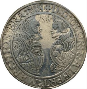 Münze, Guldiner (Guldengroschen), Taler, 1544