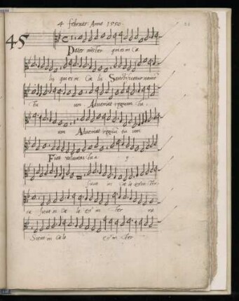 45. Pater noster
