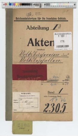 Volksbüchereien und Volkslesehallen