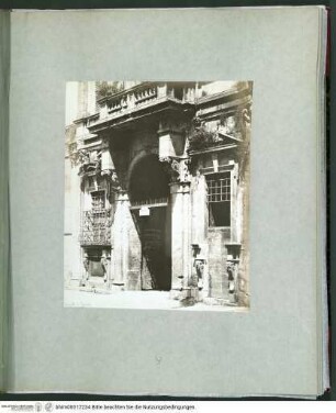 I Rome architectureRom, Palastportal - Rotes Album I (Architektur antik und modern)
