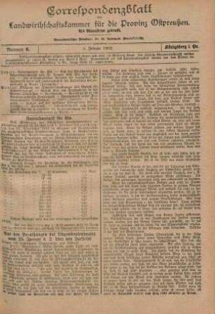 Nummer 6. 5. Februar 1902.