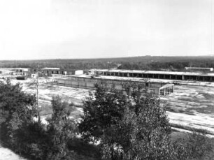Ehemaliger Truppenübungplatz Königsbrück. Röhrsdorf. Panzerschule, Garagenpark
