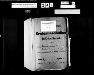 Gewerbliche Anlagen im Amt Eslohe Bd.1