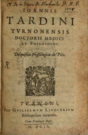 Disquisitio physiologica de Pilis