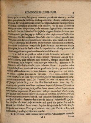 Diss. ... de natura et adminiculis iuris publici