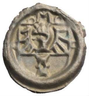 Fundmünze, Hohlpfennig, Anfang 16. Jh.