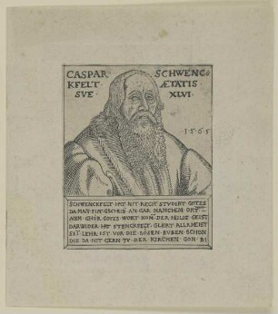Bildnis des Kaspar von Schwenkfelt