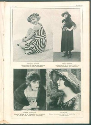 Phillips Haver. - Lois Wilson. - Ethel Clayton. - Lila Lee