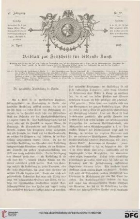 Die heraldische Ausstellung in Berlin, [1]
