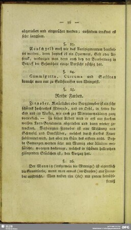 Rothe Farben (§ 25-32)
