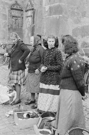 Wochenmarkt in Bautzen : Tydźenske wiki w Budyšinje : Bautzen / Budyšin