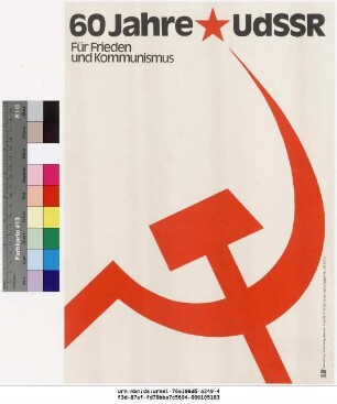 Originaltitel: 60 Jahre UdSSR Für Frieden und Kommunismus