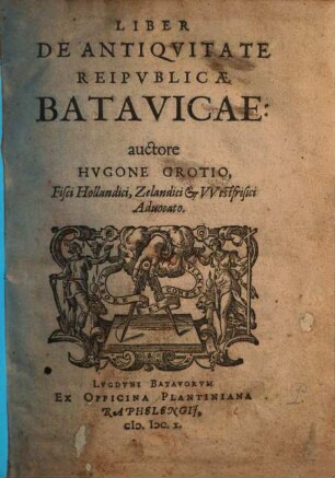 Liber de antiquitate reipublicae Batavicae