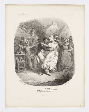 3eme Couplet..., aus: "Les jolies soldats français"