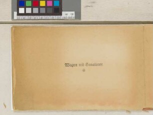 Wagen mit Senatoren