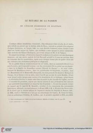 11: Le retable de la Passion de l'Église d'Ambierle en Roannais