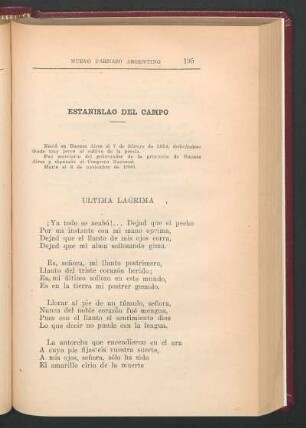 Estanislao del Campo