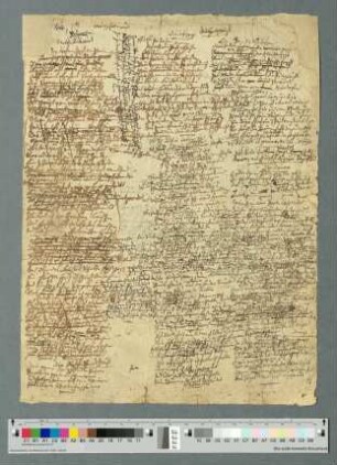 [Ein Sommertagstraum], Gedichtzyklus, Arbeitsmanuskript, [zwischen Anfang Februar und 29. Juli 1842]; Notizen