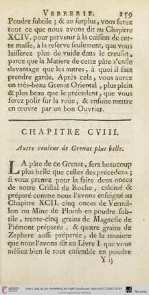 Chapitre CVIII