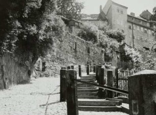 Bautzen, Fischerpforte, Stufen