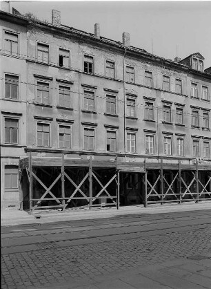 Dresden-Friedrichstadt, Schäferstraße 58. Wohnhaus (um 1865)