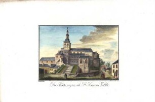 [Die Porta Nigra als Simeonskirche] : Die Porta nigra, als St. Simeons Kirche