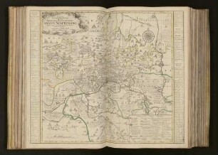 Accurate Geograph: Delineation Des In Dem Meisnischen Creisse Liegenden Ammtes Senftenberg : Nebst Allen Daran Grentzenden Aemmtern, Herrschaften Und Gegenden