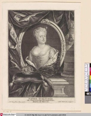 Sophie-Dorothée de Brunswich-Lunebourg, Reine de Prusse
