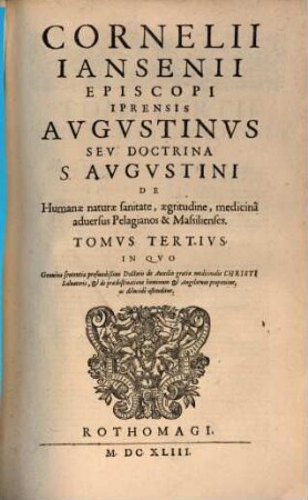 Augustinus, 3