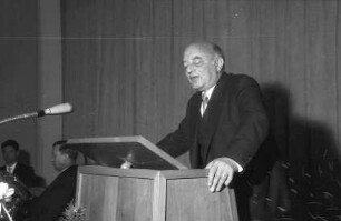 Stuttgart: Kammerspiele, Prof. Dr.Edgar Salin, Basel, Festrede