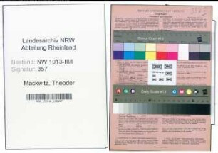 Entnazifizierung Theodor Mackwitz , geb. 20.05.1910 (Kaufmaennischer Angestellter)