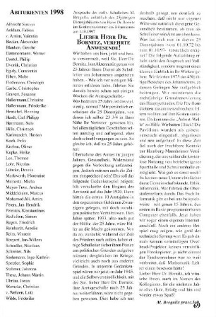 Abiturienten 1998
