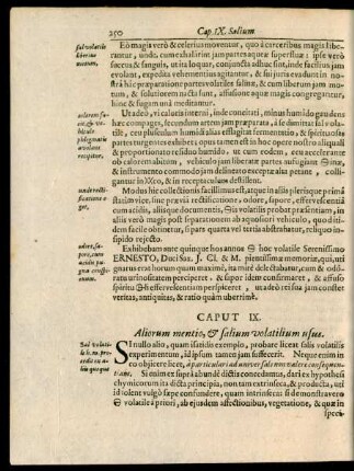 Caput IX. Aliorum mentio, & salium volatilium usus.