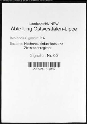 Zivilstandsregister der Stadt Dortmund (T 1811, Band 1, Urkunden Nr. 1-158). (Gemeinde: Dortmund, Stadt)