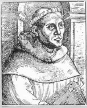Luther als Augustiner-Mönch