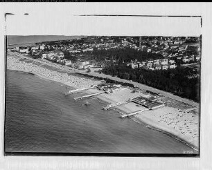 Warnemünde, Strand und Stadt