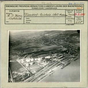 Düsseldorf-Reisholz, Shell, Industrieanlage