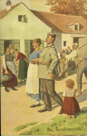Der „Parademarsch.“