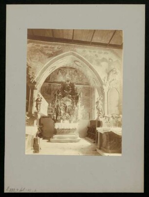 2-6, St. Gallus Kirche, Inneres, Wandmalereien