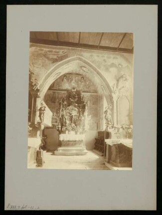 2-6, St. Gallus Kirche, Inneres, Wandmalereien