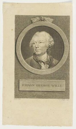 Bildnis des Iohann George Wille