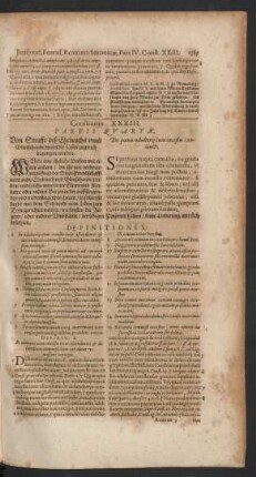 Constitutio XXXIII. [XXIII.]