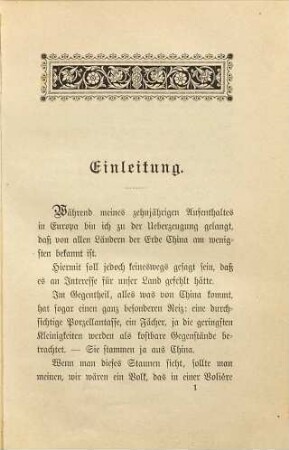 China und die Chinesen