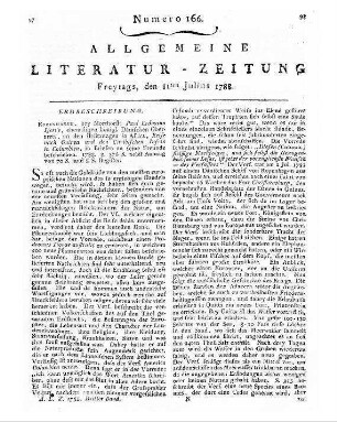 [Heidegger, Heinrich]: Handbuch für Reisende durch die Schweitz. - Zürich : Orell [u.a.], 1787