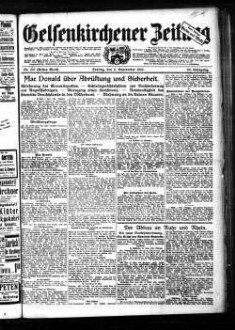 Gelsenkirchener Zeitung. 1902-1940