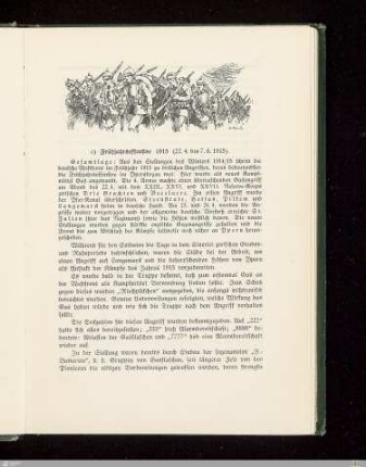 c) Frühjahrsoffensive 1915