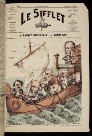 La Barque municipale, par Henri Kat