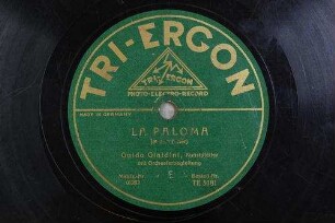 La Paloma / [Komponist: Sebastian] de Yradier