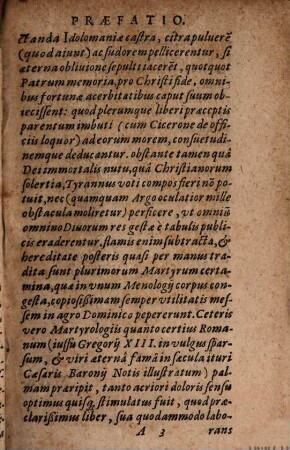 Sacrum Martyrologium Romanum ... restitutum